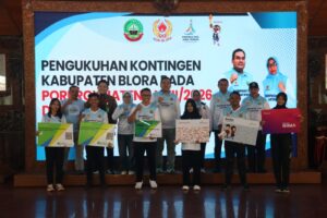Bidik 10 Besar Porprov Jateng 2026, Gus Arief Resmi Kukuhkan Ratusan ‘Duta’ Olahraga Blora